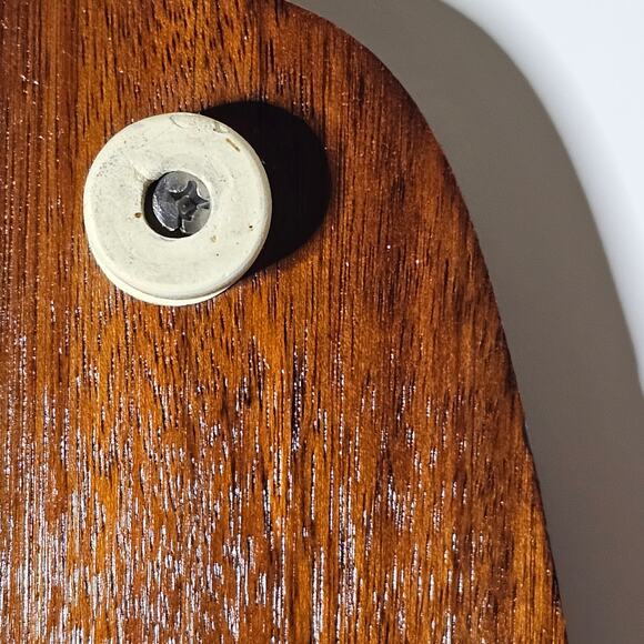 Mid Century Modern Teak Figure 8 Infinity Serving Board - Picture 3 of 4